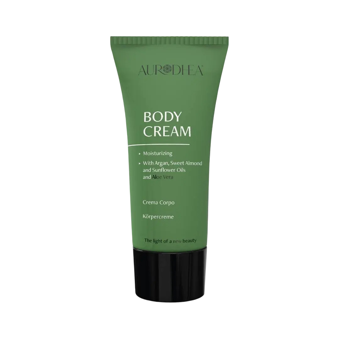AURODHEA - Körpercreme - Vitamin E, Arganöl, Mandel - 150ml & 30ml