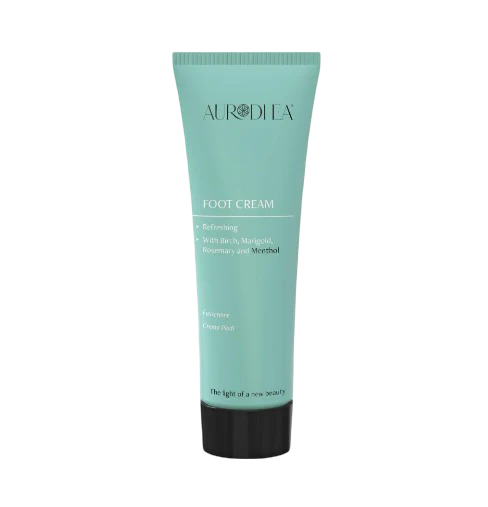 AURODHEA - Fußcreme mit Menthol - Erfrischend - 75ml