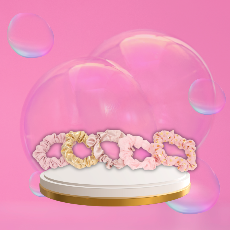 Cvetke Hair - Silk Scrunchie BeiPin