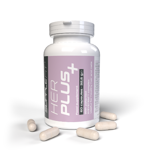 Nahrungsergänzungsmittel in Kapseln HER PLUS +