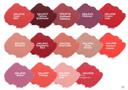 Matte Lippencreme - 3g