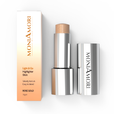 MoniAmori - ROSE GOLD Light &amp; Go | Highlighter Stick