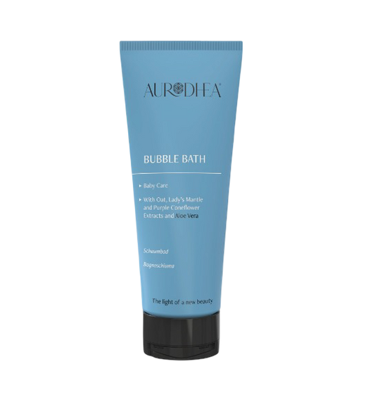 AURODHEA - Bubble Bath for Babies - Oats, Lady's Mantle, Echinacea &amp; Aloe Vera - 200ml
