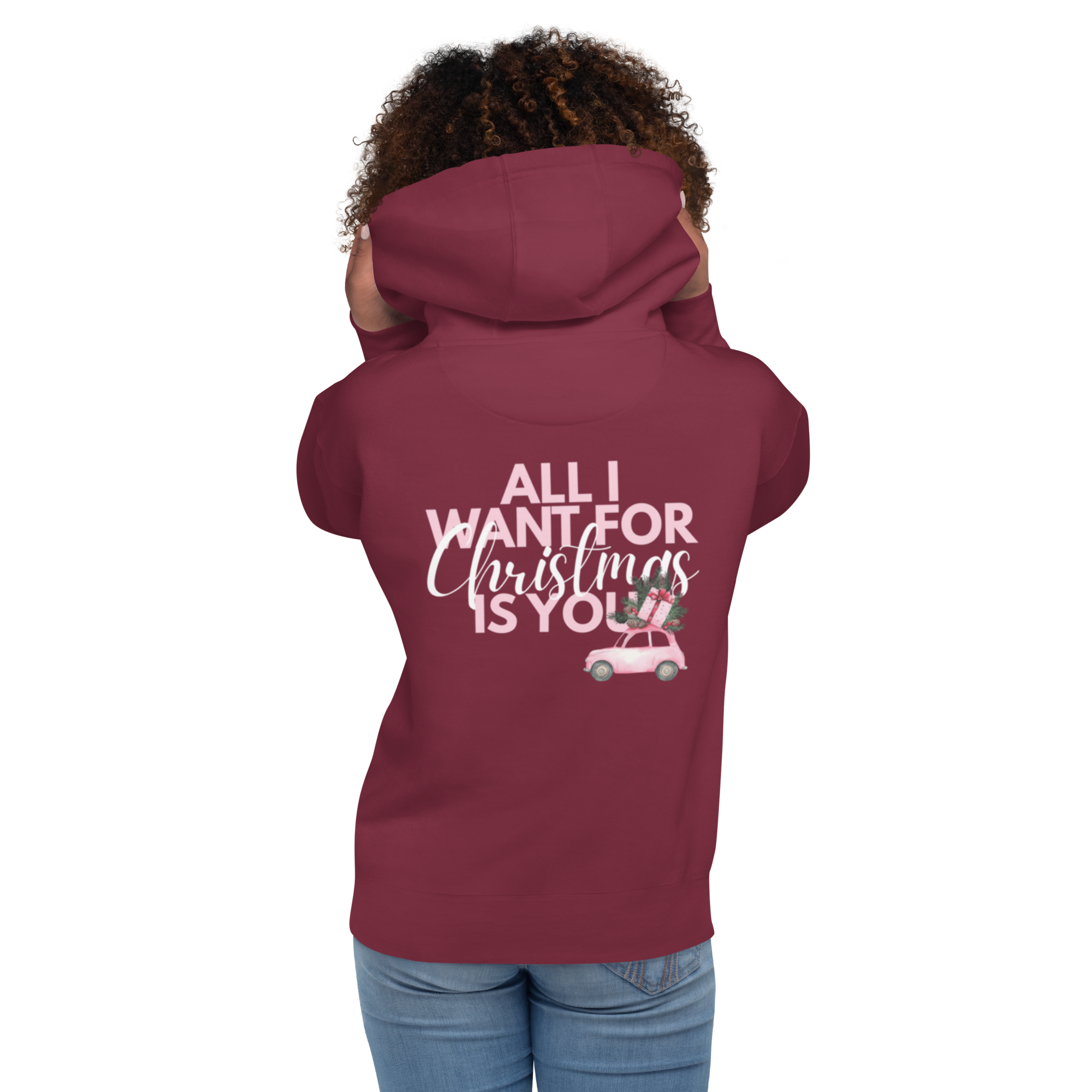 Weihnachts-Hoodie | Blumen