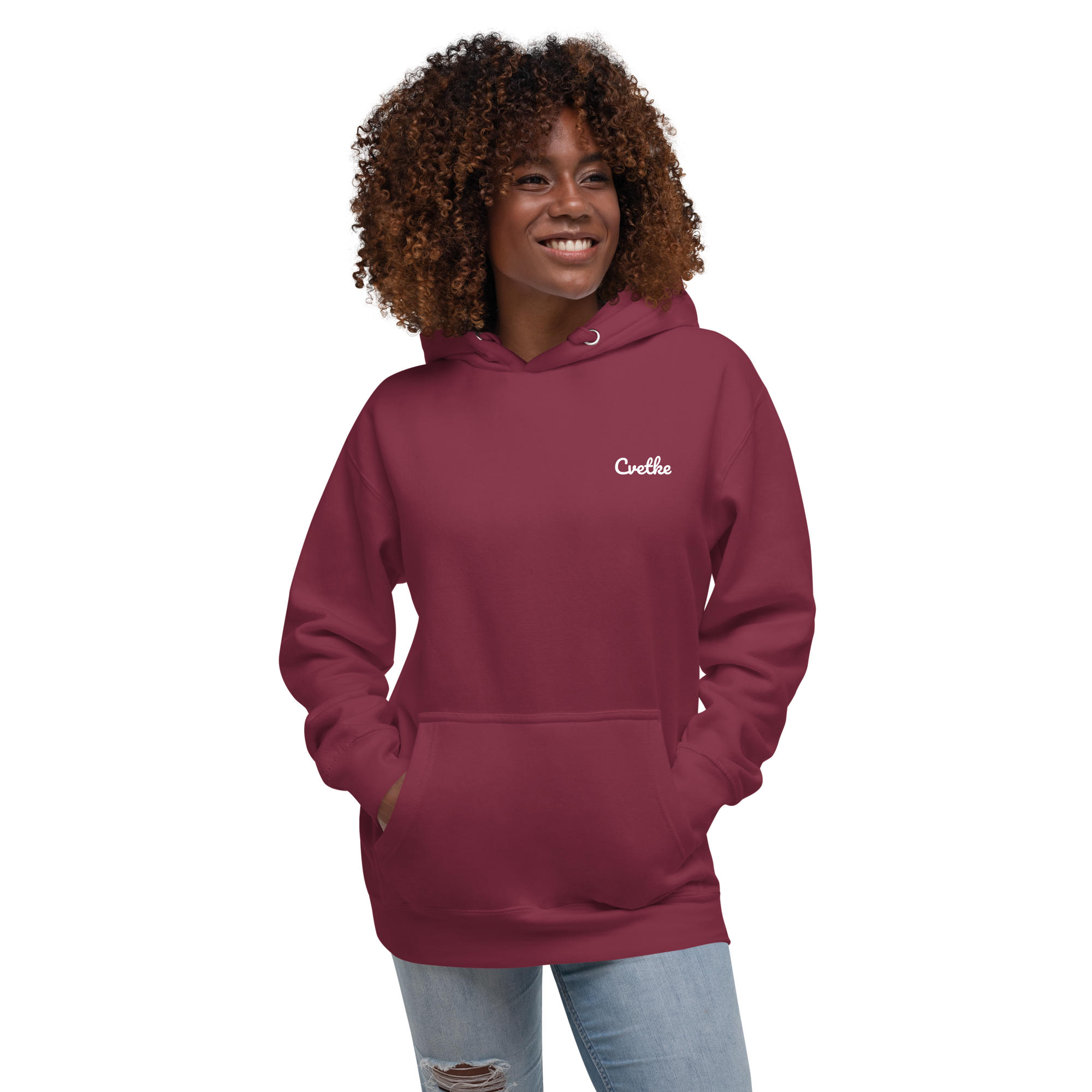 Weihnachts-Hoodie | Blumen
