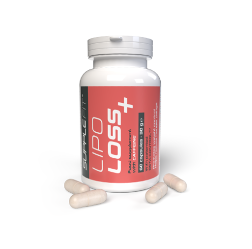 Nahrungsergänzungsmittel in Kapseln LIPO LOSS +